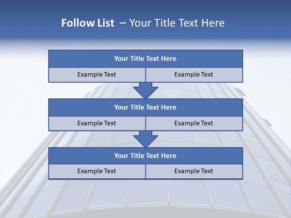 Service Office Window PowerPoint Template