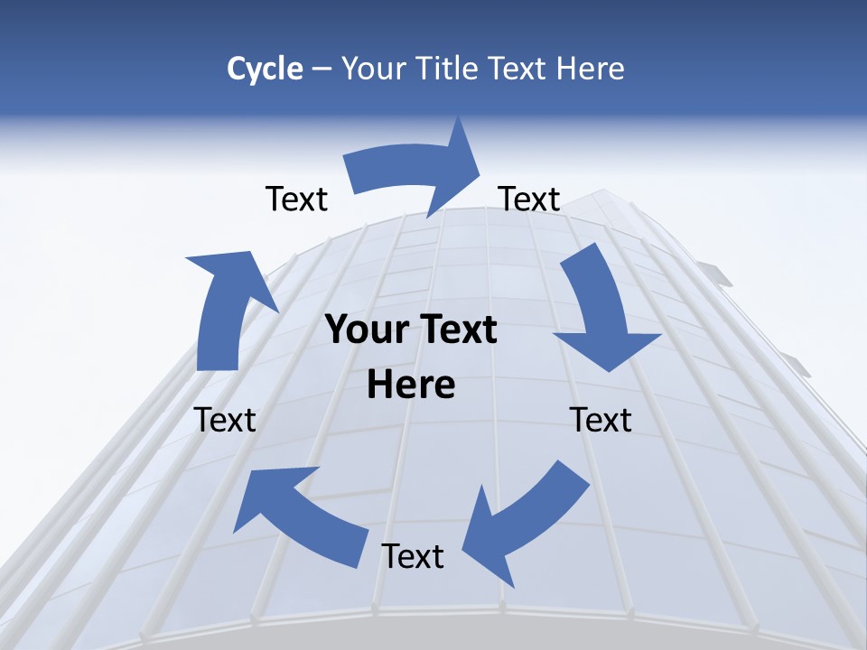 Service Office Window PowerPoint Template