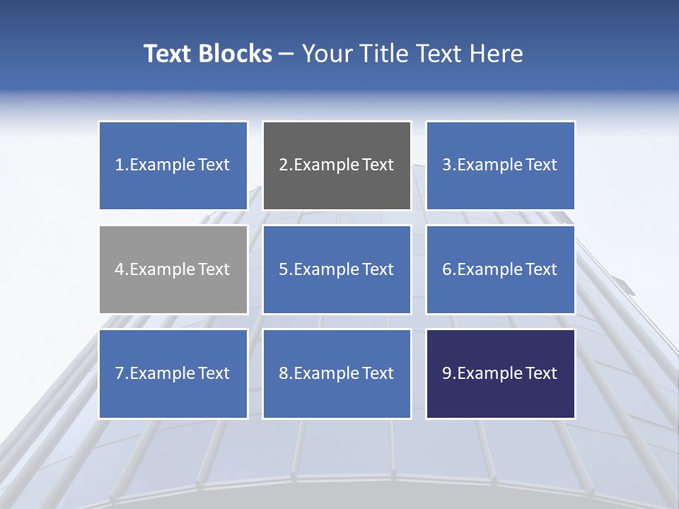 Service Office Window PowerPoint Template