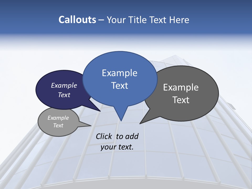 Service Office Window PowerPoint Template