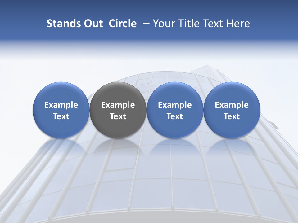 Service Office Window PowerPoint Template