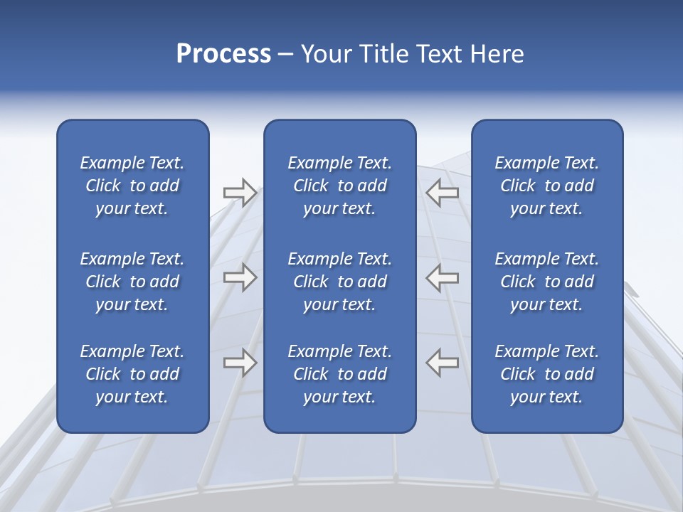 Service Office Window PowerPoint Template