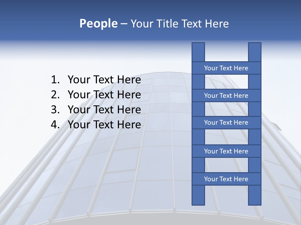 Service Office Window PowerPoint Template