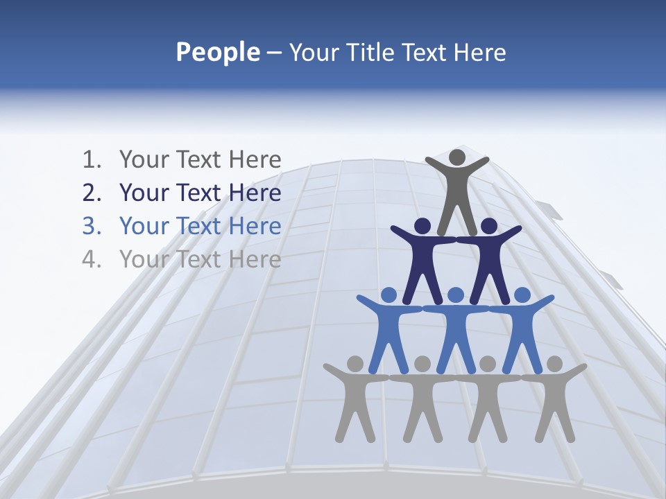 Service Office Window PowerPoint Template