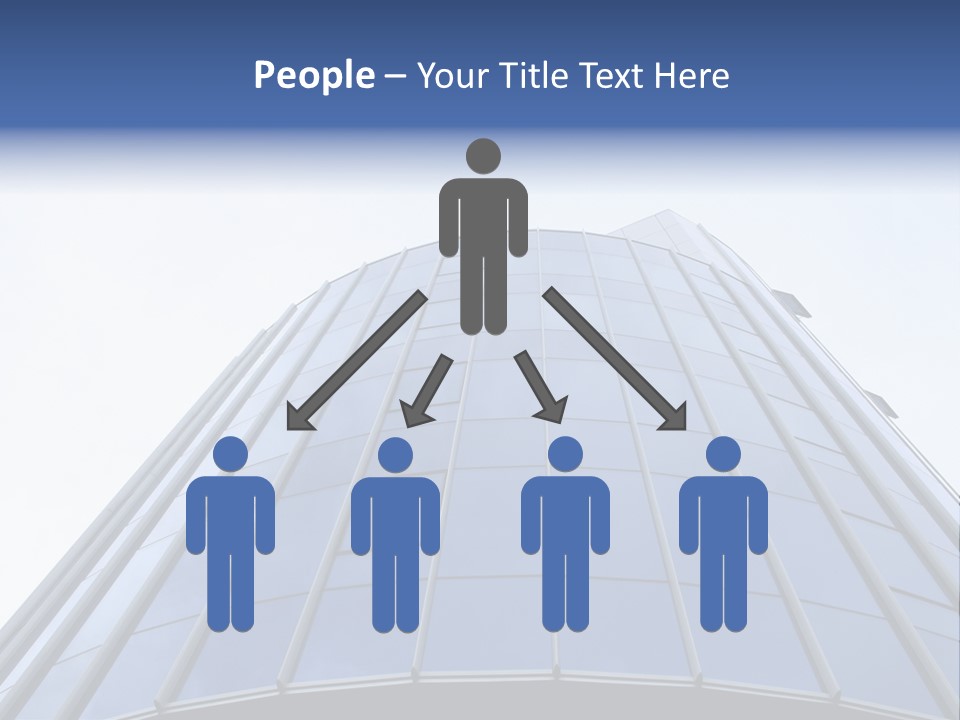 Service Office Window PowerPoint Template