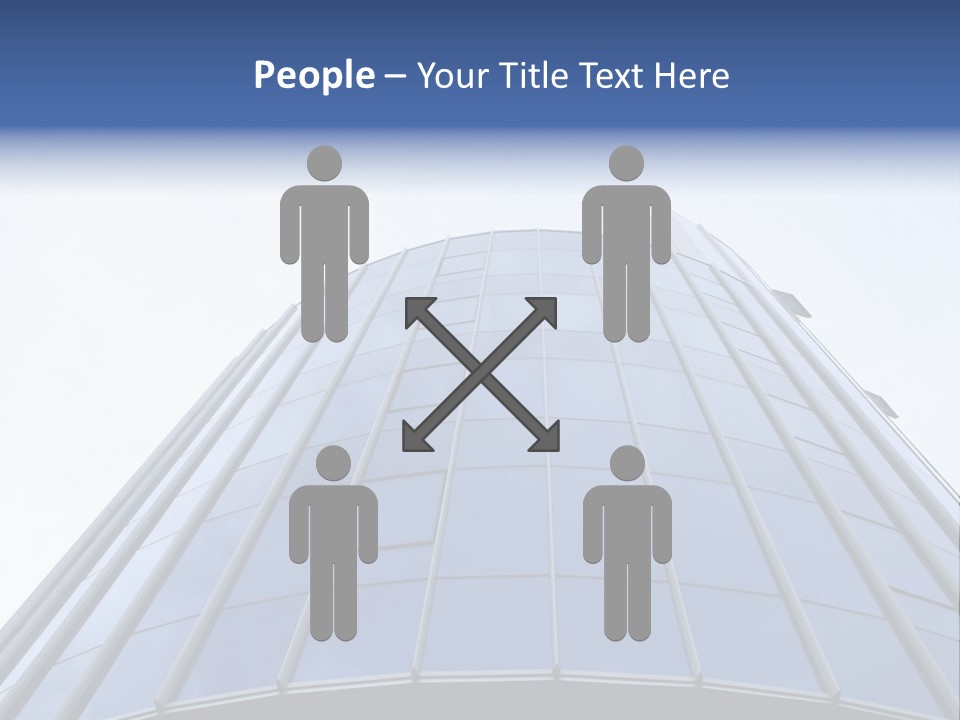 Service Office Window PowerPoint Template