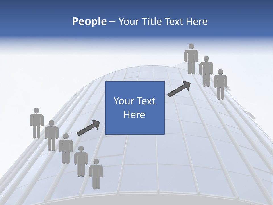 Service Office Window PowerPoint Template