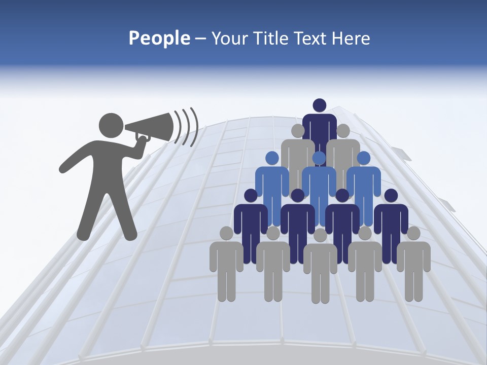 Service Office Window PowerPoint Template