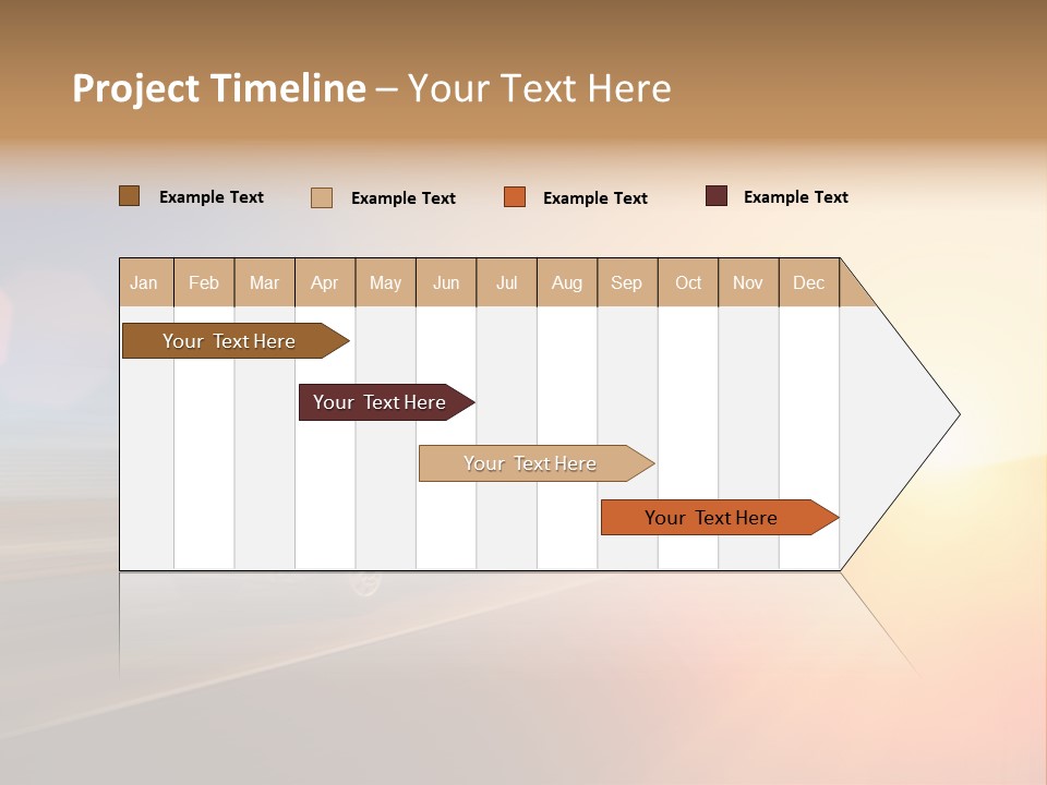 Speeding Diesel Freight PowerPoint Template