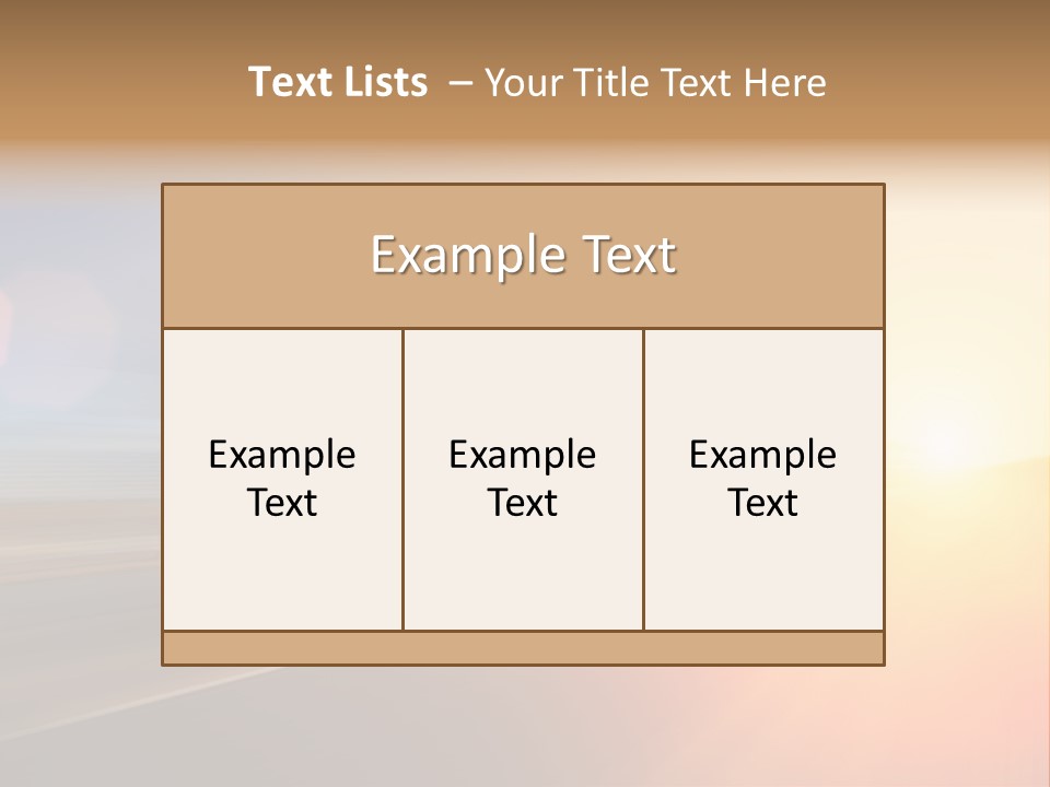 Speeding Diesel Freight PowerPoint Template