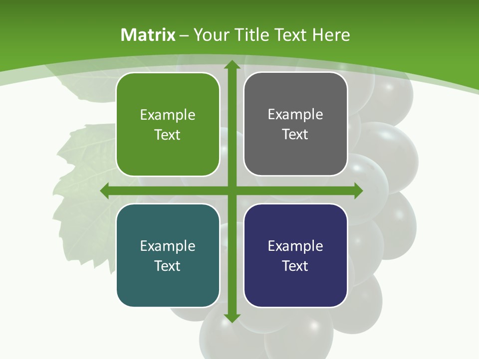 Growing Tendril Leaves PowerPoint Template