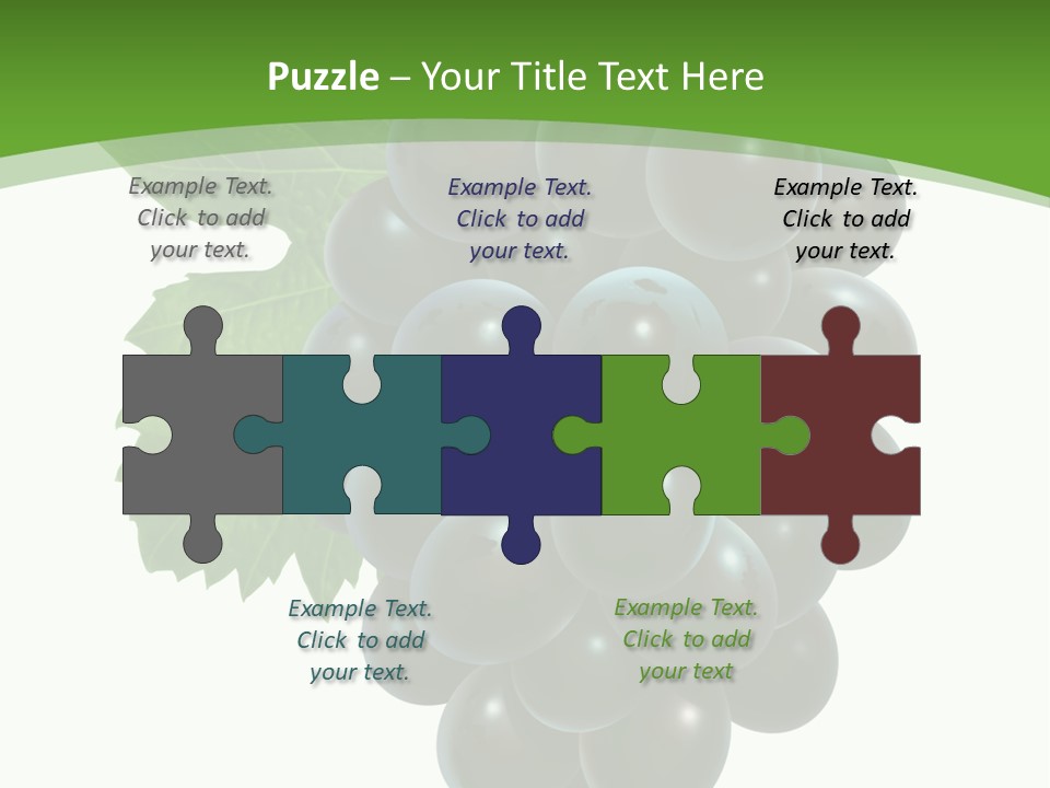 Growing Tendril Leaves PowerPoint Template