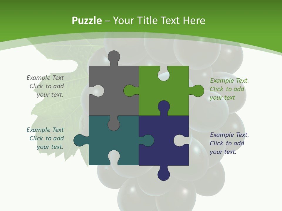 Growing Tendril Leaves PowerPoint Template