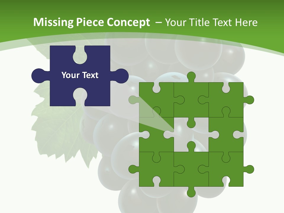 Growing Tendril Leaves PowerPoint Template