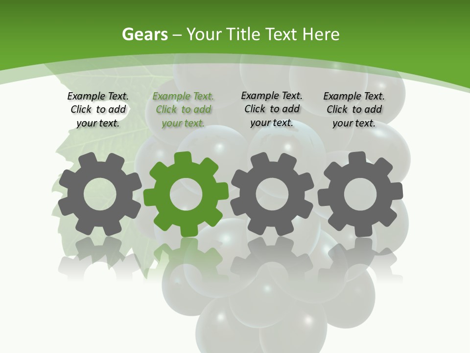 Growing Tendril Leaves PowerPoint Template