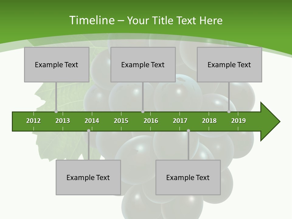 Growing Tendril Leaves PowerPoint Template