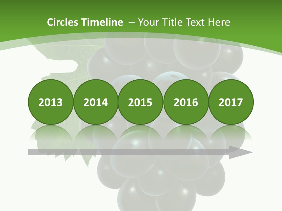 Growing Tendril Leaves PowerPoint Template