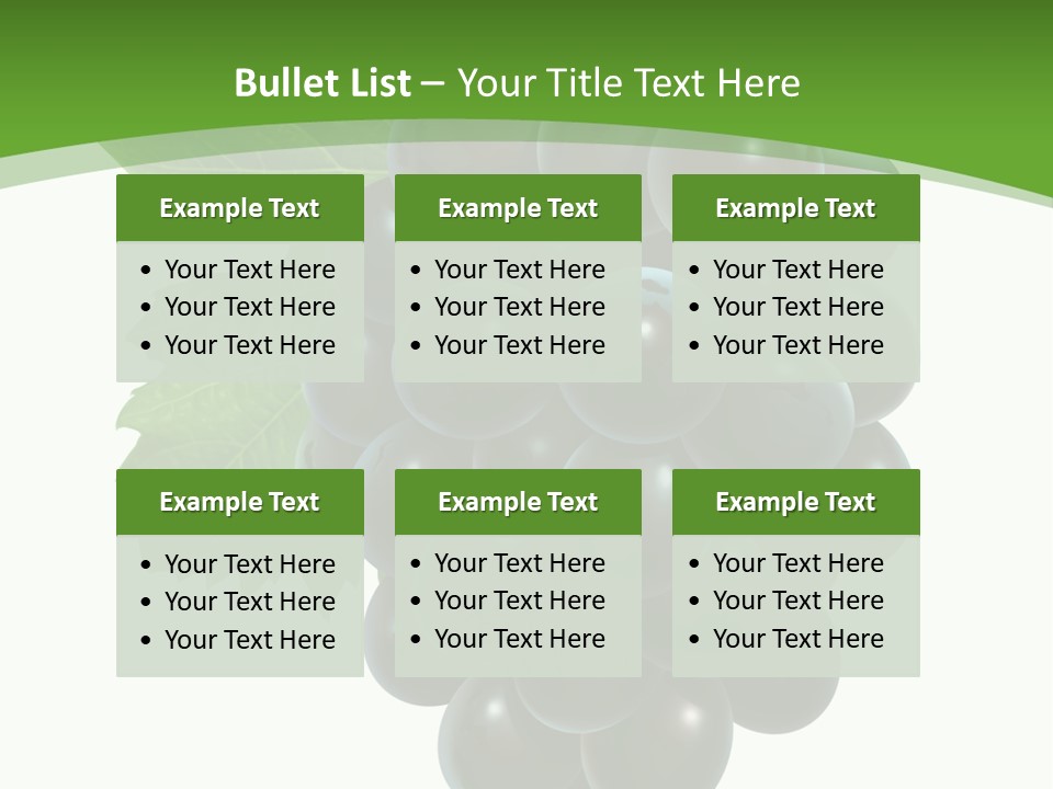 Growing Tendril Leaves PowerPoint Template