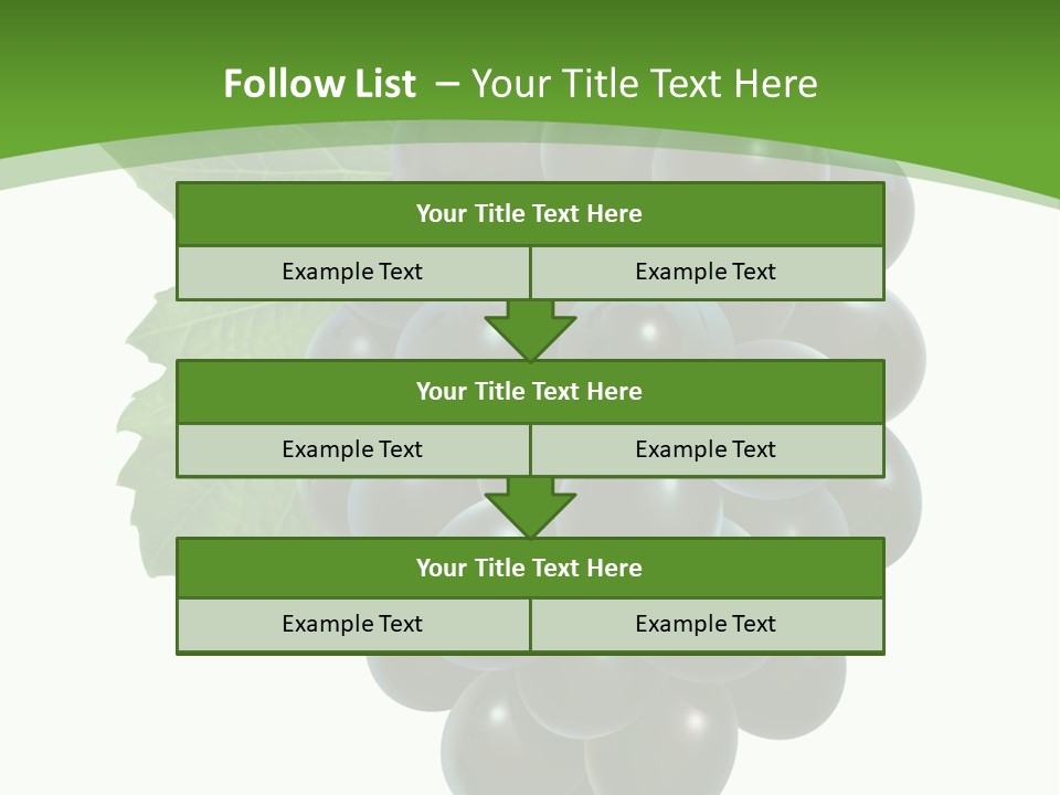 Growing Tendril Leaves PowerPoint Template