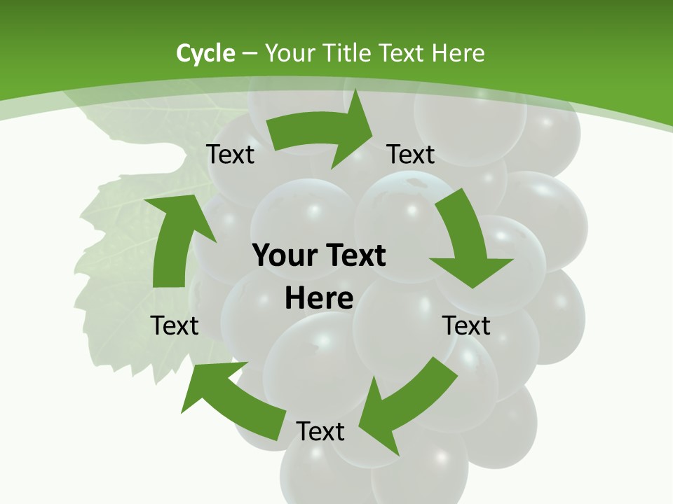 Growing Tendril Leaves PowerPoint Template