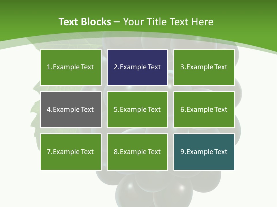 Growing Tendril Leaves PowerPoint Template