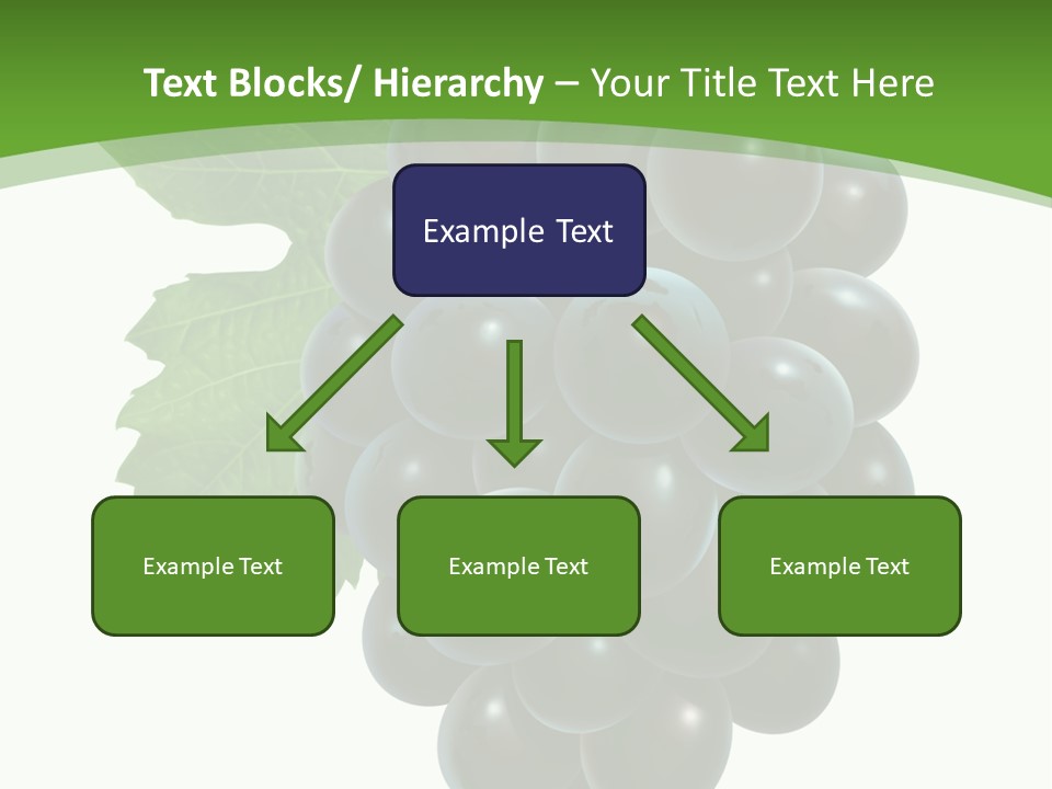 Growing Tendril Leaves PowerPoint Template