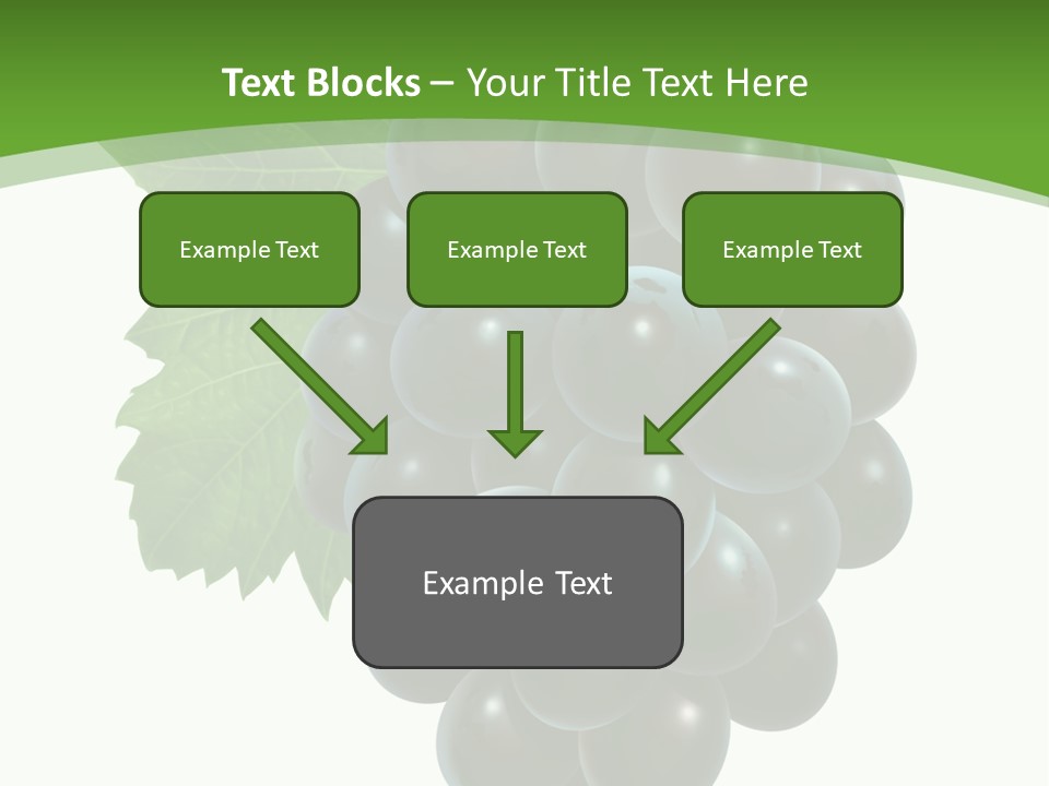 Growing Tendril Leaves PowerPoint Template