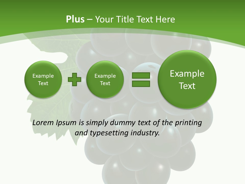 Growing Tendril Leaves PowerPoint Template