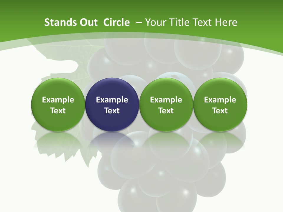 Growing Tendril Leaves PowerPoint Template