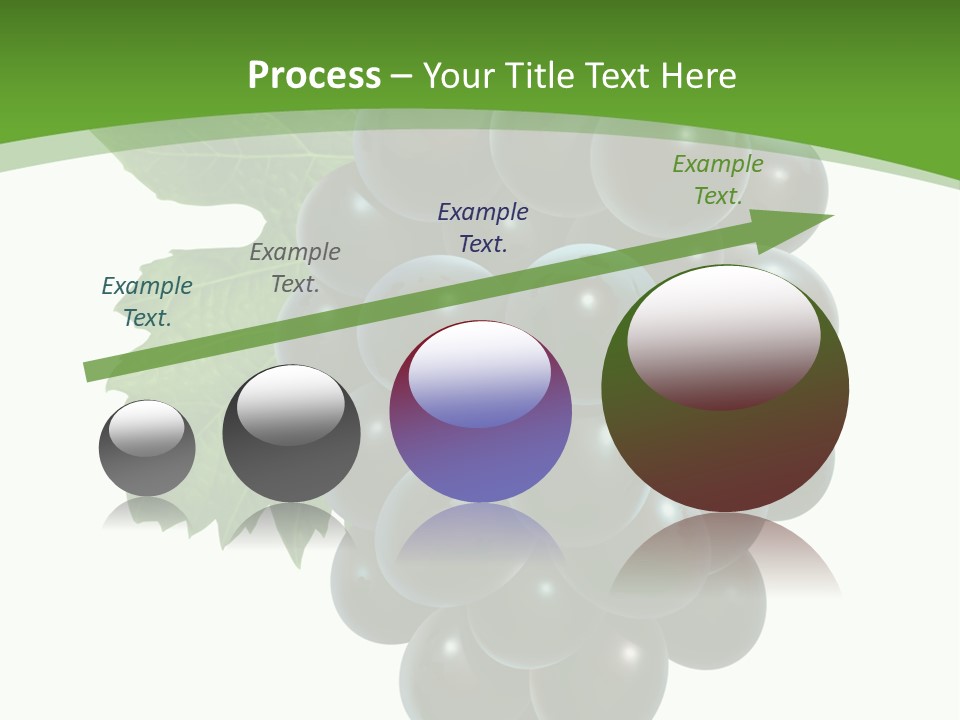Growing Tendril Leaves PowerPoint Template
