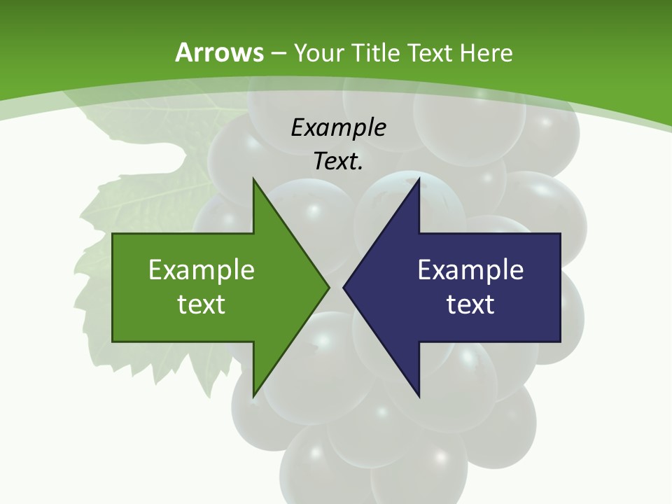 Growing Tendril Leaves PowerPoint Template