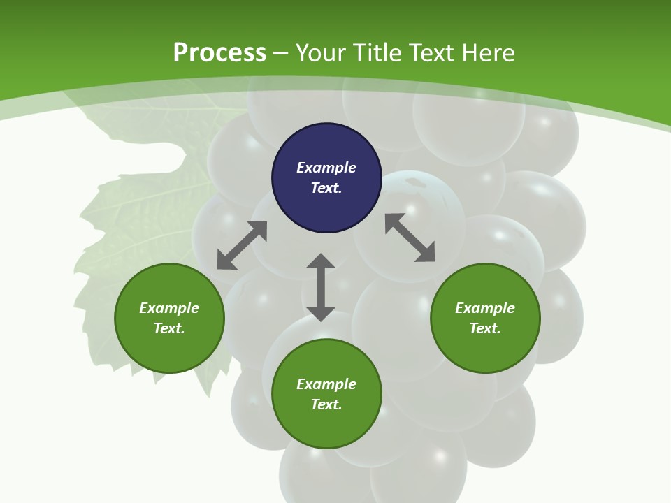 Growing Tendril Leaves PowerPoint Template