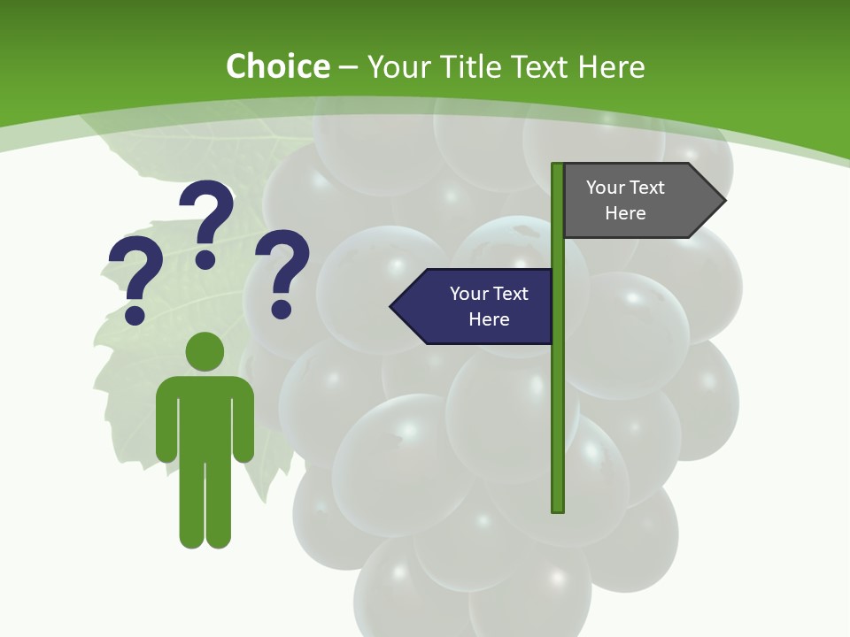 Growing Tendril Leaves PowerPoint Template