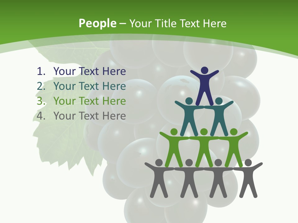 Growing Tendril Leaves PowerPoint Template