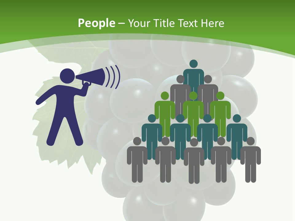 Growing Tendril Leaves PowerPoint Template