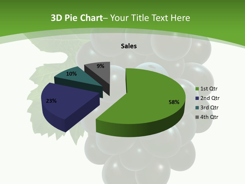 Growing Tendril Leaves PowerPoint Template