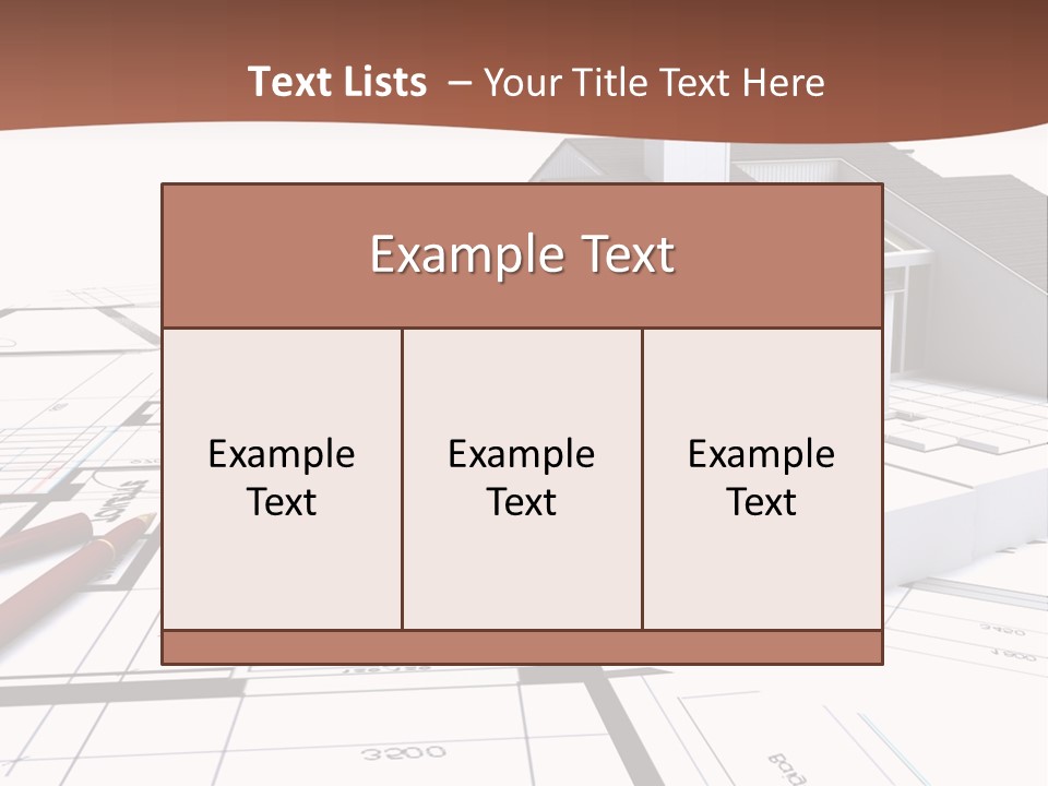 Mesure Formuler Plomberie PowerPoint Template