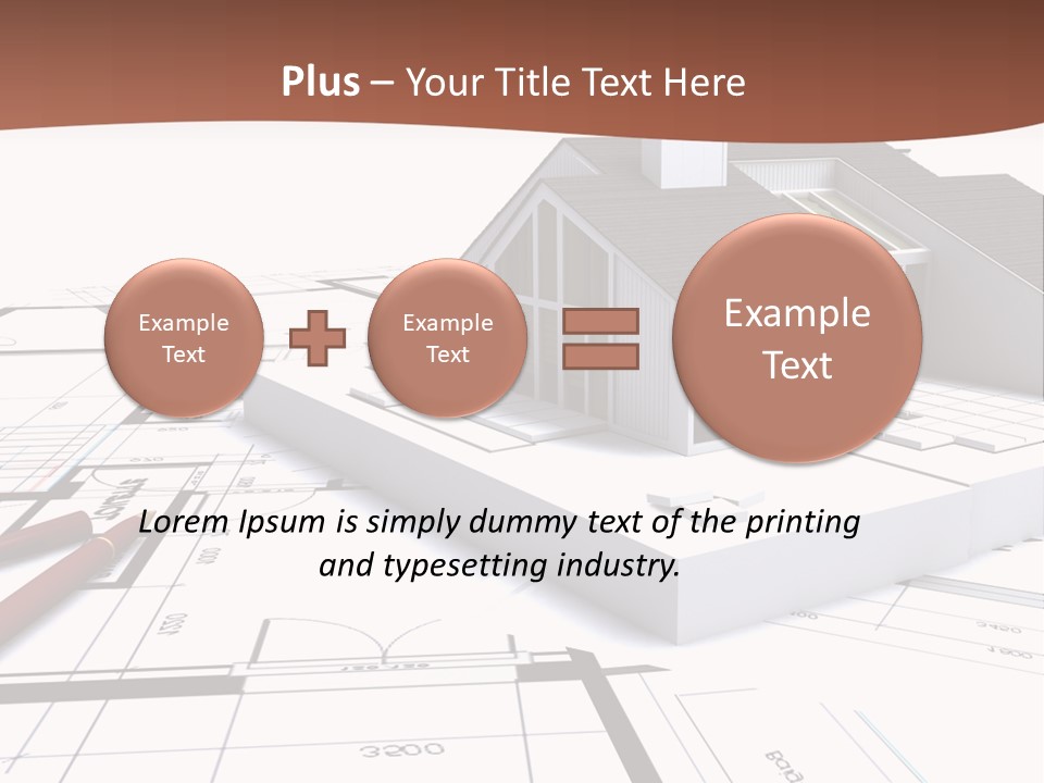 Mesure Formuler Plomberie PowerPoint Template