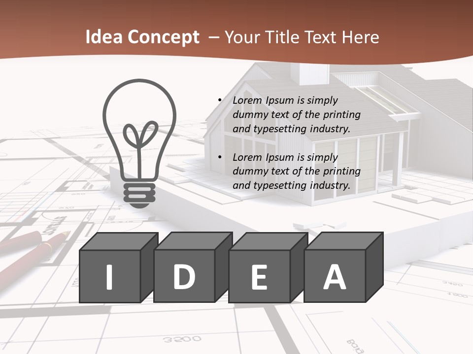 Mesure Formuler Plomberie PowerPoint Template
