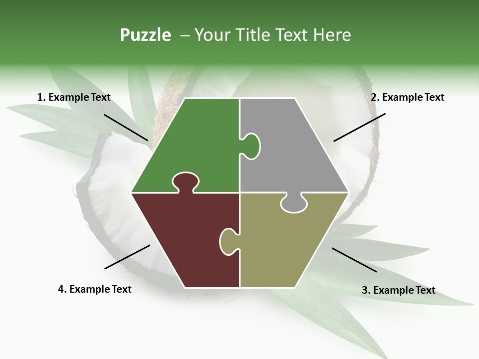 Nut Exotic Picture PowerPoint Template