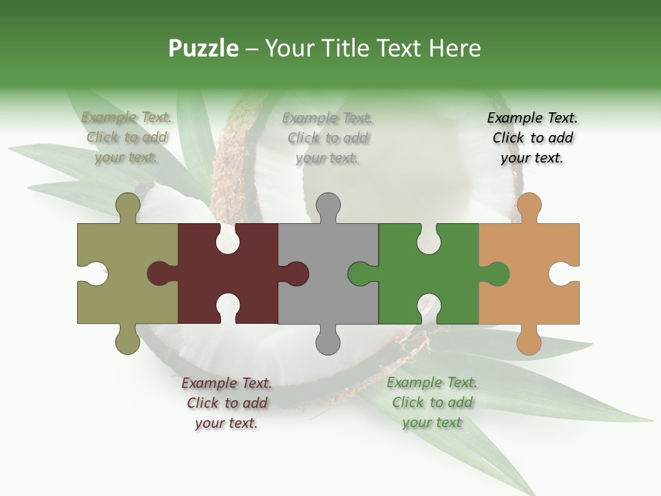 Nut Exotic Picture PowerPoint Template