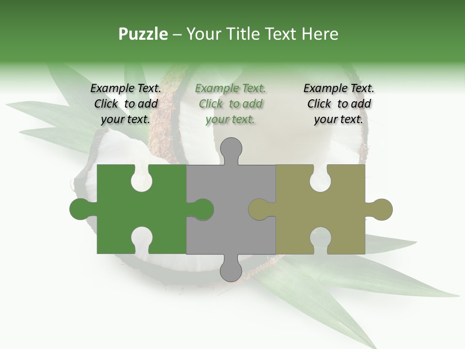 Nut Exotic Picture PowerPoint Template