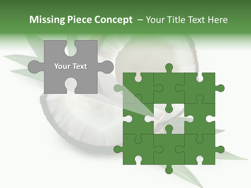 Nut Exotic Picture PowerPoint Template