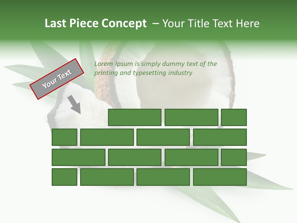 Nut Exotic Picture PowerPoint Template