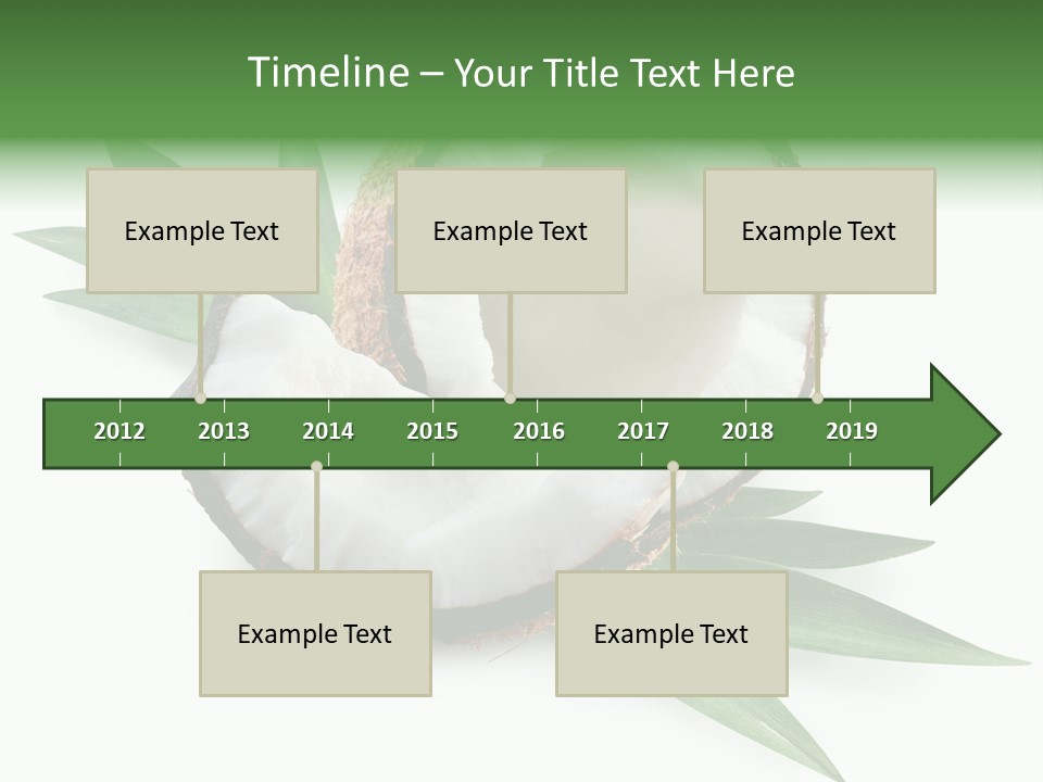 Nut Exotic Picture PowerPoint Template