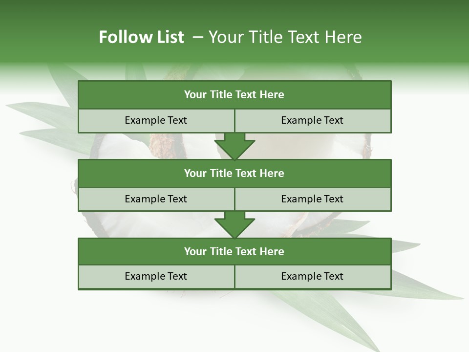 Nut Exotic Picture PowerPoint Template