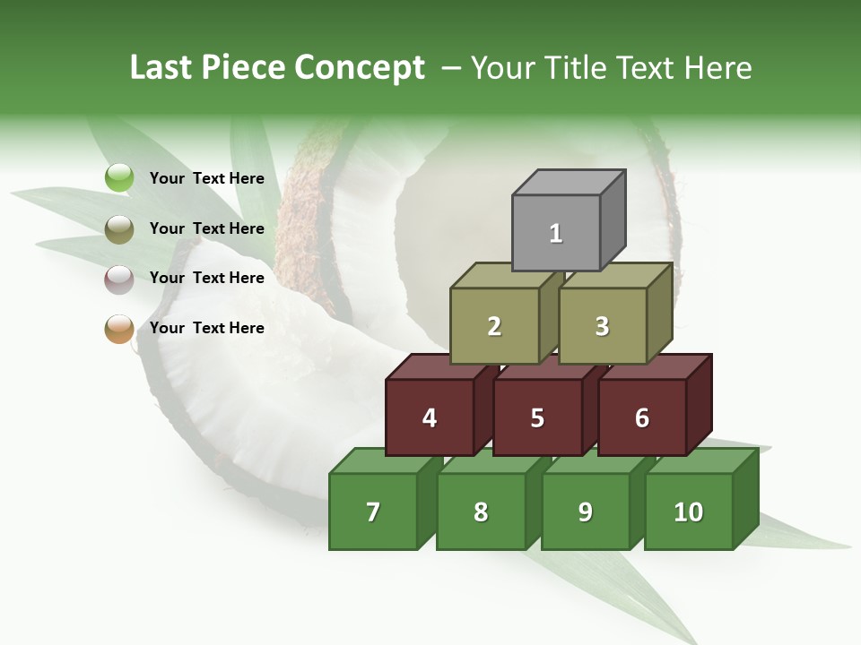 Nut Exotic Picture PowerPoint Template