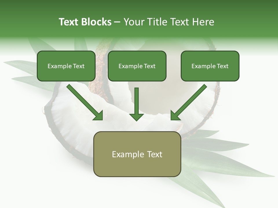 Nut Exotic Picture PowerPoint Template