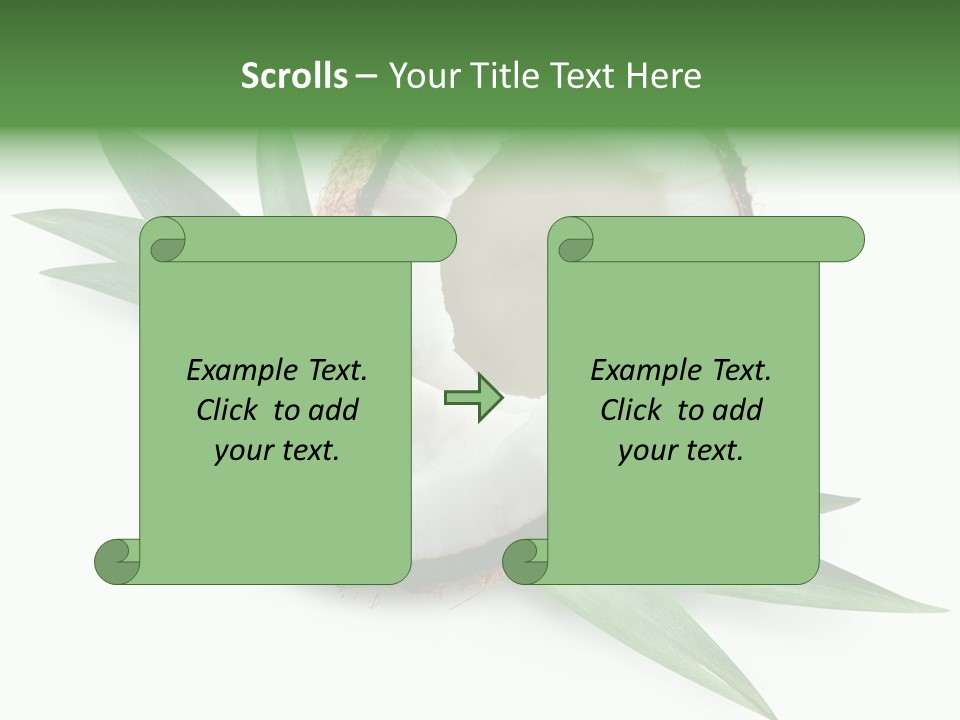 Nut Exotic Picture PowerPoint Template