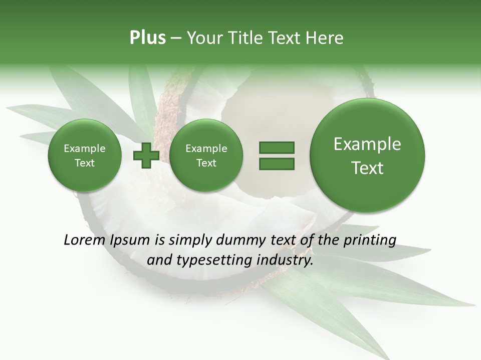 Nut Exotic Picture PowerPoint Template